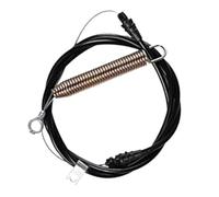Violiica Cable de embrague Sabo Tractores y cortacéspedes, 76 pulgadas en total con conducto de 58 pulgadas, color negro para pieza de repuesto