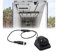 Violiica Cámara de aparcamiento a color AHD 1080P IR de 4 pines para camión, RV, autobús, lente ojo de pez gran angular de 170°, cámara impermeable HD para vehículos de 12 V