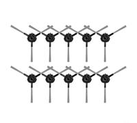 Violiica Cepillos laterales de repuesto para robot aspirador Airzeen Q10 Pro, mejorando el rendimiento de limpieza en esquinas y bordes, plástico y nailon (paquete de 10)