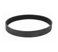 Violiica Cinturón acanalado PJ1185 para cinta de correr de bicicleta deportiva, 4/6/8/10/12 varillas, negro, material de goma, resistente al desgaste y al calor