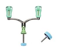 Violiica CNC Metal Dual Handle Replacement for 1000 2000 3000 Series Casting Fishing Reels, Black