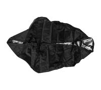 Violiica Cozze 90347 - Cubierta para horno de pizza a gas, 43 cm, 420D, Oxford, impermeable, resistente a los rayos UV, protector para exteriores con correas y asas resistentes al viento, color negro