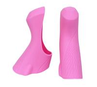 Violiica Cubierta de palanca de freno de silicona para Shimano 105 5800 Ultegra 6800 y Tiagra 4700, cubierta antideslizante para cambio de marchas para bicicletas de carretera, agarre mejorado y