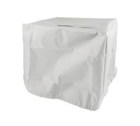 Violiica Cubierta para máquina de hielo para encimera portátil con correa ajustable, tela Oxford impermeable, asas de protección contra el polvo, 33 x 43 x 38 cm (metros blanco)