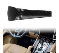 Violiica Cubierta para pomo de palanca de cambios para Cayenne 958 2011-2017, ribete de fibra de carbono con cinta, color negro, colocación frontal, tipo de inserto