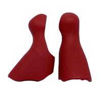 Violiica Cubiertas de repuesto de goma para palanca de cambios Shimano 105 St5700 para bicicleta de carretera, 1 par (negro)