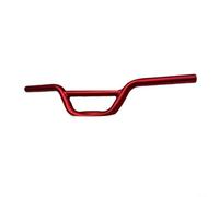 Violiica Elevador de manillar de bicicleta 520mm Aleación 22.2mm Diámetro del vástago para bicicletas fijas de montaña Comodidad ergonómica Negro (rojo)