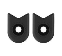 Violiica Funda de silicona para brazo de manivela para bicicleta de montaña, bicicleta de carretera y bicicleta, protección de bielas negro/rojo/azul, paquete de 2/4 unidades