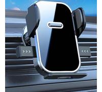 Violiica Gravity - Soporte de teléfono para iPhone 15, 14, 13, 12 Pro Max, Samsung Galaxy S24, S23, soporte de ventilación de aire con rotación de 360° y agarre antideslizante para smartphone