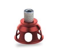 Violiica Herramienta de localización vertical de perforación con manguito de taladro alto para agujeros redondos de 2 a 10 mm, aleación de aluminio para perforación de precisión en carpintería