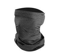 Violiica ICE Silk - Polaina de cuello con protección solar UV400 para hombres y mujeres, bufanda de tubo de enfriamiento transpirable para exteriores, motocicleta, viajes, color negro