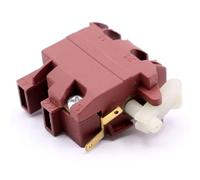 Violiica Interruptor de repuesto para amoladora angular Bosch PWS 6-115, 7-115, 7-125, 5-115, 550 y amoladora recta, rojo