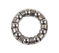 Violiica Juego de 2 rodamientos para auriculares de bicicleta y horquilla de pedalier para bicicletas de carretera, montaña y bicicletas infantiles, rodamientos de bolas de acero de 40 mm, 37 mm, 38