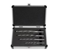 Violiica Juego de 4 escariadores cónicos HSS de 3/20.3 cm, 1/5.1 cm, 5/20.3 cm, 3/10.2 cm, para alinear y ampliar agujeros en acero, metal, madera