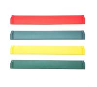 Violiica Juego de 4 raspadores de goma para aspiradoras Karcher WV6 y WV6 Plus, accesorio de limpieza de 280 mm, rojo, azul y verde, paquete de 4