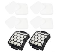 Violiica Juego de filtros de repuesto para aspiradora vertical Shark Navigator LA401 LA555 LA700 LA300 LA301 LA322 LA351 LA500 LA502 LA360 LA362 LA455 LA702 con 2 filtros HEPA, 4 de espuma y 4 filtros