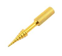 Violiica Juego de herramientas de extracción e instalación de rodamientos para reparación de automóviles, desensamblador de aleación de aluminio de 2 a 14 mm con 9 tamaños, dorado/negro/gris/azul