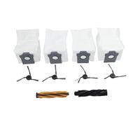 Violiica Kit de accesorios de repuesto para aspiradora Dreame D20 Pro/D20 Pro Plus/RLD43SA/RLD43SD con cepillo de doble rodillo, cepillos laterales y bolsas de polvo de 35 L, y fácil de instalar