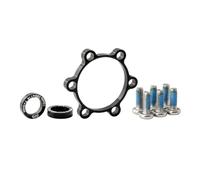 Violiica Kit de conversión de buje para eje delantero y trasero de bicicleta, 44 mm, adaptador de aleación de aluminio, arandela que convierte de 100 mm a 110 mm y de 142 mm a 148 mm para