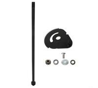 Violiica Kit de eje de barra de dirección 738-0919B para Craftsman para cortacéspedes Troy con placa de engranaje y bujes 948-0389 pieza de repuesto directo