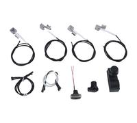 Violiica Kit de encendido de parrilla para parrillas comerciales Charbroil, módulo de botón electrónico con 4 cables, construcción de metal para una fácil instalación y juego de piezas de repuesto