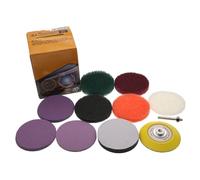 Violiica Kit de restauración de faros delanteros con papel de lija P240 a P10000 para luces cristalinas y pulido profesional