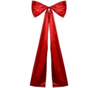 Violiica Lazo para la parte superior del árbol de Navidad, lazos de satén para decoración