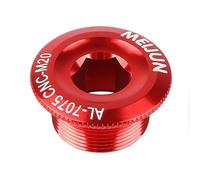 Violiica M20 - Tapa de perno de fijación para cigüeñal Shimano Xt/Xtr/Slx y Fsa Mecanizado CNC 7075 Aleación de aluminio de 10 mm hexagonal Tornillo de manivela de repuesto