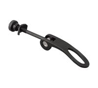 Violiica M5 - Perno de fijación rápida para tija de sillín de bicicleta, para bicicleta y scooter, aleación de aluminio negro, ajuste de altura sin herramientas