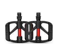 Violiica Mountain Road - Pedales de bicicleta de aleación de aluminio, pedales de doble rodamiento con diseño impermeable para MTB y ciclismo, ligeros, 270 g por par