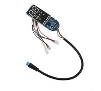 Violiica Panel de interruptor de repuesto para tablero de instrumentos Ninebot F20 F25 F30 Unidad de visualización de plástico robusto para reparación de scooter eléctrico, fácil de instalar, parte