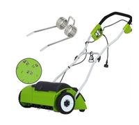 Violiica Paquete de 18 púas de acero de repuesto para escarificador con cable Greenworks 27022 2500600G de 14 pulgadas, aireador de césped resistente, mantenimiento de césped