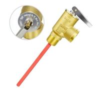 Violiica Para Atwood para Dometic - Válvula de alivio de presión de temperatura de rosca NPT de 12 pulgadas, 150 PSI para sistemas de calentador de agua RV