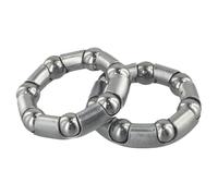 Violiica Para auriculares de bicicleta y rodamientos de horquilla de pedalier, paquete de 2 rodamientos de bolas de acero para bicicletas de carretera, montaña y niños, tamaños de 40 mm, 37 mm, 38 mm