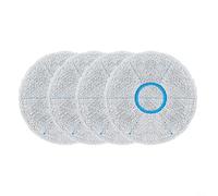 Violiica Para DREAME Cyber 10 Ultra Robot - Almohadillas de microfibra para mopa de repuesto para todos los suelos duros, lavables y reutilizables, paquete de 2 (4 unidades)