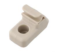 Violiica Para Fiat Grande Punto Sun Visor Clip Holder 735411088 Beige ABS Interior Accesorio Fácil Instalación Resistente al Desgaste(1)