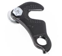 Violiica Percha trasera para bicicleta con perno para bicicleta de montaña y carretera para bicicletas, gancho de metal para engranaje trasero, repuesto de 55 x 35 mm