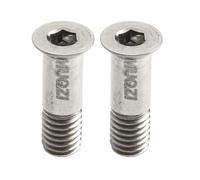 Violiica Pernos de polea de rueda trasera de titanio de grado 5 para Sram Deraillrs, paquete de 2 unidades, 16,7 x 5 mm, ligeros y resistentes a la corrosión