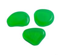 Violiica Piedras decorativas que brillan en la oscuridad para jardín, luminosas para camino, pecera, acuario, decoración interior al aire libre, 2-3 cm, 50 piezas (verde)