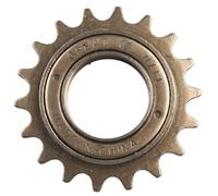 Violiica Piñón de rueda libre de una sola velocidad para bicicleta, 12T/14T/16T/18T, opciones de dientes, material de acero para bicicleta y vehículo eléctrico