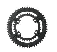 Violiica Road For Bike Chainring 5034T 110Bcd Diseño asimétrico para Shimano 105 R7000 R8000 Fcr9100 Bielas 7075 Aluminio 10/11/12 velocidades