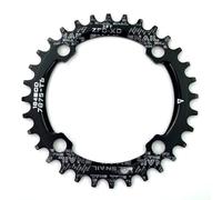 Violiica SNAIL 104BCD 32T-42T - Cadena de bicicleta estrecha y ancha, aleación de aluminio 7075, para cadenas de velocidad 8/9/10/11, negro o rojo