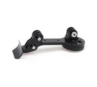 Violiica Soporte de aluminio para computadora Bryton para Wahoo, soporte ligero para GPS de ciclismo con 3 bases, color negro