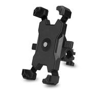 Violiica Soporte de teléfono a prueba de golpes para bicicletas y motocicletas con rotación de 360 grados, operación con una sola mano para teléfonos inteligentes iPhone y Android