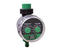 Violiica Temporizador de agua digital inteligente, temporizador automático de grifo de manguera para riego por goteo, fácil de instalar y diseño resistente a la intemperie, compatible con sistema