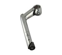 Violiica Vástago de cuello de cisne de bicicleta de 80 mm x 180 mm, aleación de aluminio para horquilla delantera de 22,2 mm/25,4 mm, diseño inclinado hacia adelante para una posición cómoda de