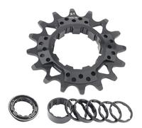 Violiica Volante de inercia de una sola velocidad para Dirt para bicicleta y calle para bicicleta 16T/18T, opciones de aleación de aluminio de alta resistencia para 811 velocidades para Hg Freehub