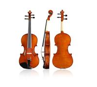 Violín 1/4 4/4 violín hecho a mano puro tablero completo instrumento de rendimiento profesional (Color : 1/2)