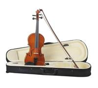 Violín 4/4 3/4 1/2 1/4 1/8 Panel De Abeto De Violín Violín Principiante De Arce Con Juego De Accesorios Instrumento De Cuerda De Pulido Manual(1/8)