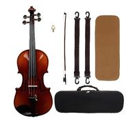 Violín 4/4 Con Higrómetro Caja Cuadrada Panel De Abeto Panel Trasero De Arce Instrumento De Violín Para Principiantes